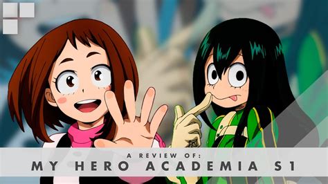 Gr Anime Review My Hero Academia S1 Youtube