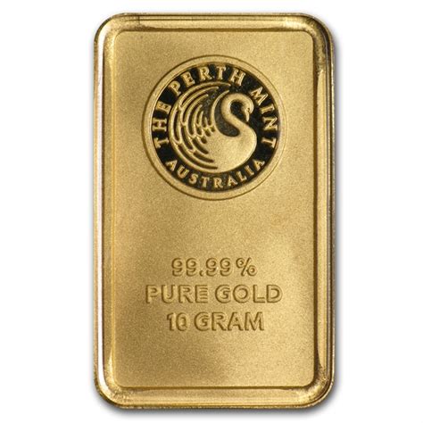 Perth Mint Gold Bar 10g Silvercoinstory