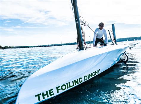 The Foiling Dinghy Ast Yachts And Composites