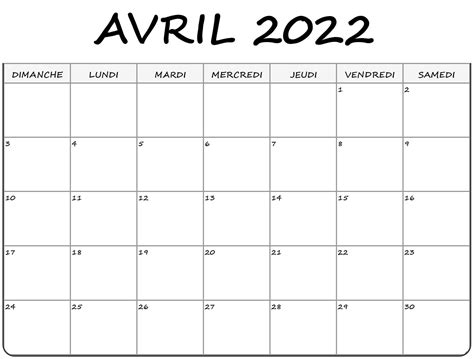 Calendriers Avril 2022 A Imprimer Michel Zbinden Ca I