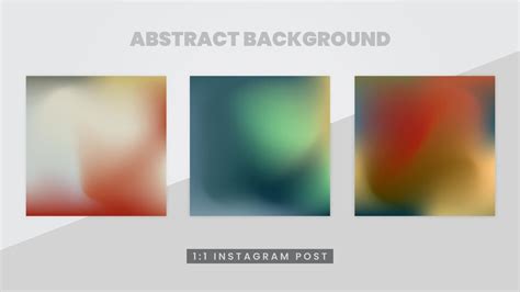 Premium Vector Gradients Colors Abstract Vector Instagram Background