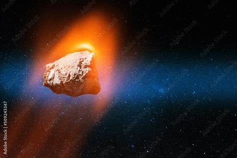 Big Asteroid In The Space Potentially Hazardous Asteroids Asteroid In