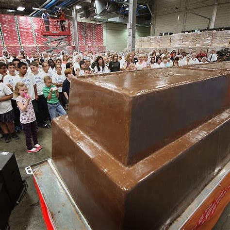 The Worlds Largest Chocolate Bar Amusing Planet