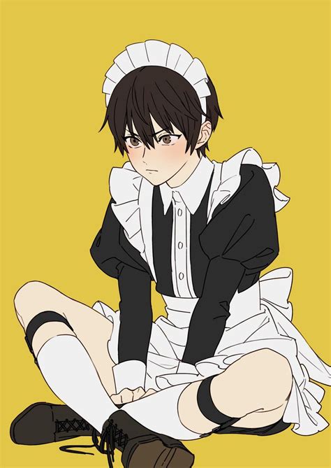 Anime Maid Maid Outfit Anime Cute Anime Guys