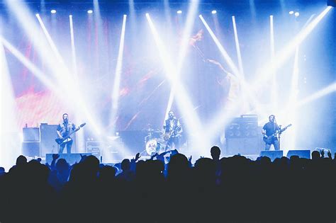 Royalty Free Photo A Band On Stage At A Music Concert Pickpik