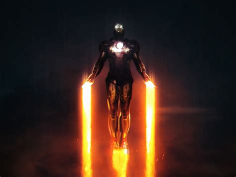 Wallpaper Iron Man The Only One Flight Superhero Desktop Wallpaper