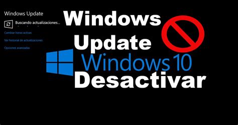 Desactivar las actualizaciones automáticas de Windows 10 How to