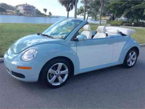Volkswagen Beetle New Final Edition Convertible Up For Sale Is A