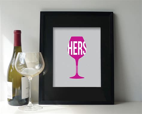 Wine Glass Art Wine Print Wine Poster Dining Room Wall Etsy