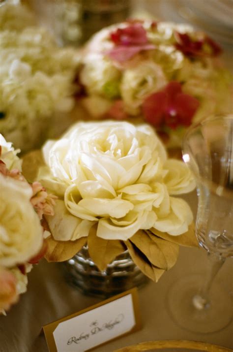 Composite Rose Centerpiece Elizabeth Anne Designs The Wedding Blog