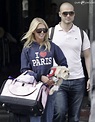 Tara Reid et son époux Zack Kehayov à l'aéroport de Los Angeles le 5 ...