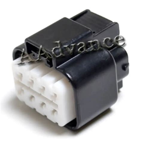 8 Pin Automotive Female Connector For Mitsubishi Evo Large Chassis