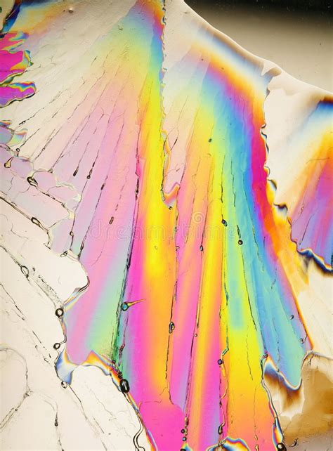 Colorful Ice Crystals Stock Image Image Of Form Effect 7141977