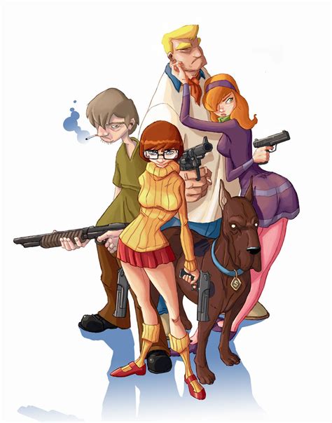 Mystery incorporated this took a total of 2 hours and 30 minutes. Fan Art of the Week: Scooby Doo by Marek Rudowski | Comics ...