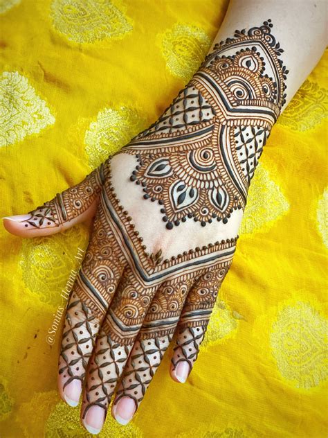 Modern Mehndi Design Toronto Henna Artist Eid Mehndi Simple Bridal