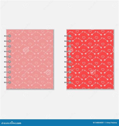 Love Diary Design Stock Vector Illustration Of Love 54804081