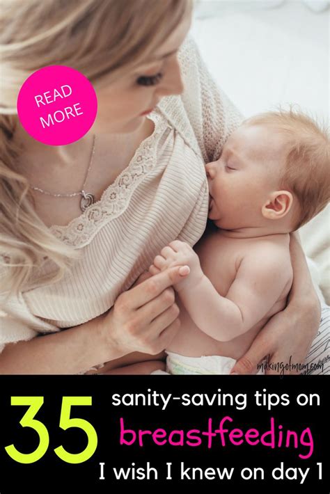 35 Breastfeeding Tips And Tricks New Moms Need To Know Right Now Making Of Mom Breastfeeding