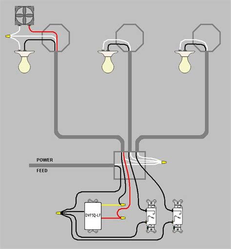 Electrical Wiring For 3 Switch In A 3 Gang Box 1 Switch Is A Switch