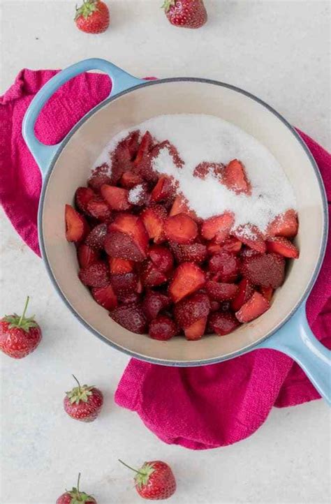 Simple Strawberry Sauce Easy And Homemade Perfect Summertime Treat