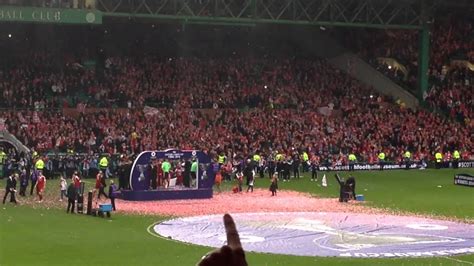 Aberdeen Vs Ict Scottish League Cup Final Trophy Presentationi