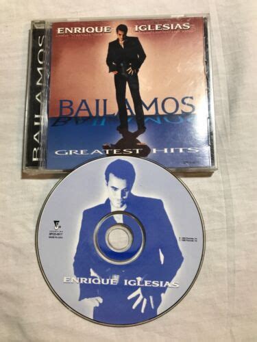 Bailamos Greatest Hits By Enrique Iglesias Cd1999buy 2 Get 1free