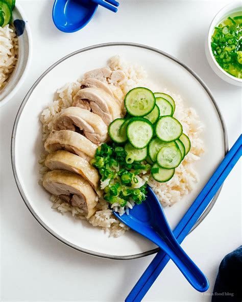 Hainanese Chicken Rice The Best Easy One Pot Chicken And Rice Recipe