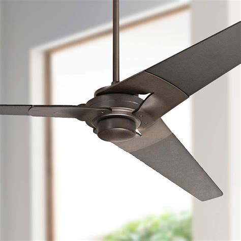 Modern ceiling fans use the most innovative technologies and advancements in both funtion and operation. 62" Modern Fan Torsion Black - Dark Bronze Ceiling Fan ...