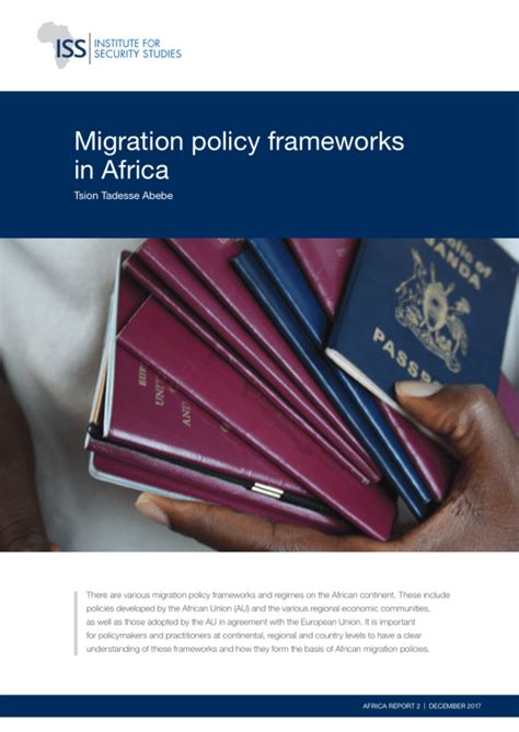 Migration Policy Frameworks In Africa World Reliefweb Migration