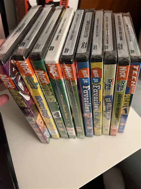 Insane Pickup Of A Lot Of Original Sealed Nickelodeon Dvds R
