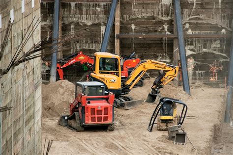 Free Stock Photo Of Heavy Equipment Vehicles In Construction Site