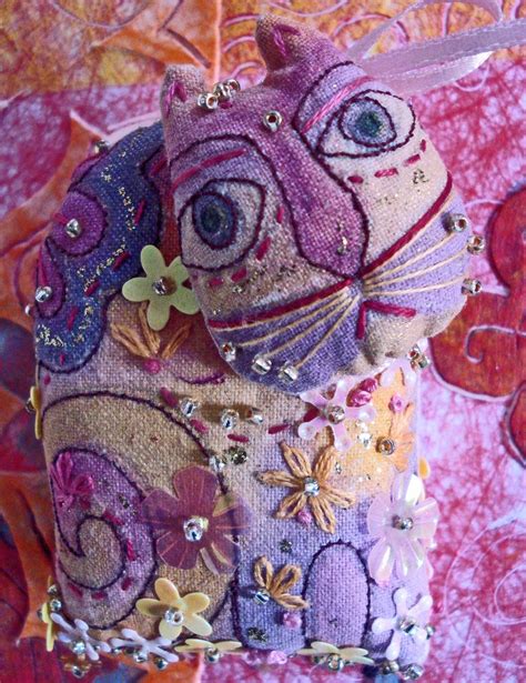 Textile Art Projects Free Motion Embroidery Fabric Art