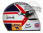 Nigel Mansell 1992 F1 Replica Helmet Scale 1:1 – All Racing Helmets