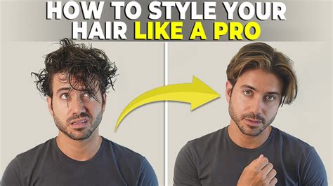 How To Style Your Hair Properly Medium Length Mens Hairstyle