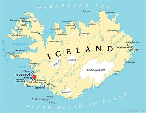 El Pais De Hielo Islandia En Mapas Para Descargar Imprimir Aprender
