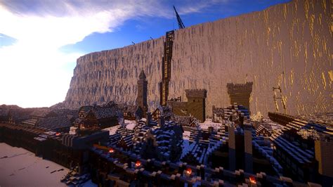 Castle Black Schwarze Festung Game Of Thrones Minecraft Megabuild