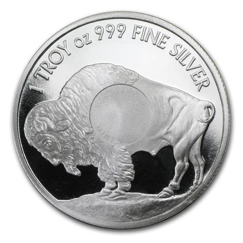 1 Oz Silver Buffalo Round 999 A Precious Metals