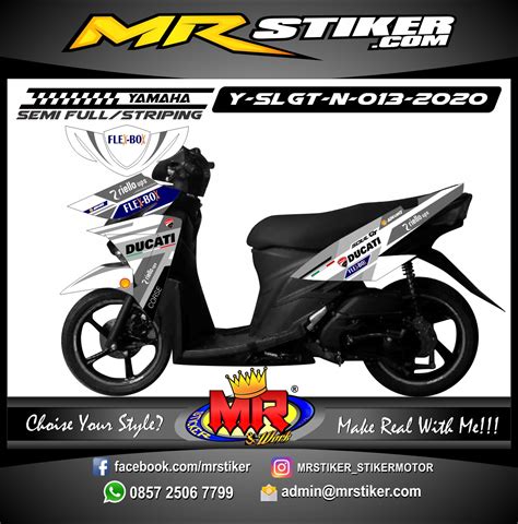 We did not find results for: Stiker motor decal Yamaha Soul GT New Ducati White Gray ...