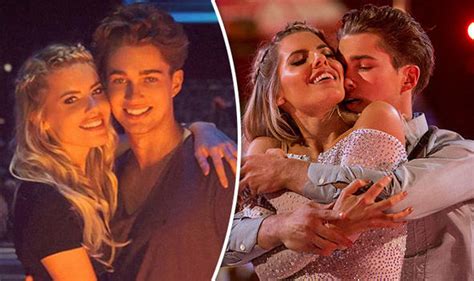 Strictly Come Dancing 2017 Mollie King And Aj Caught Canoodling As Romance Confirmed