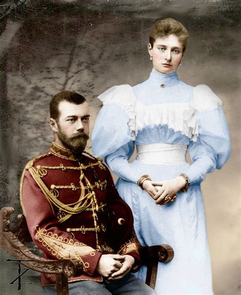 Nicholas Ii And Tsarina Alexandra Tsar Nicholas Alexandra Feodorovna