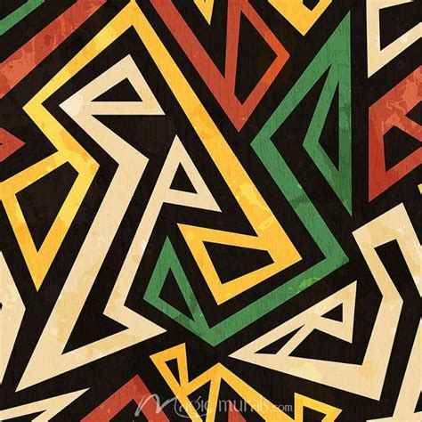 African Geometric Wallpaper Africa Art Design African Pattern Design