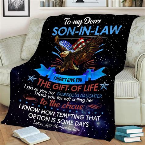 To My Dear Son I Love You Blanket Blanket For Son T For Etsy