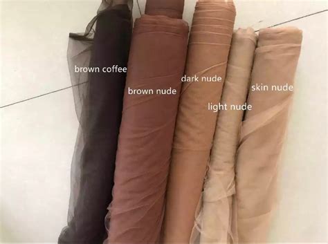 Choose Your Skin Colour Soft Stretch Net Illusion Fabric Tulle Etsy