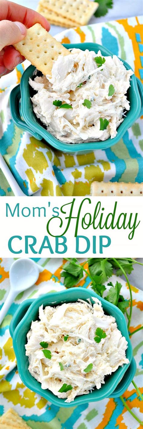 You Just Need 10 Minutes To Prepare Moms Holiday Crab Dip Serve It