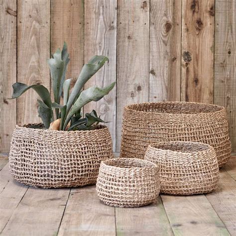 Handmade Seagrass Basket By All Things Brighton Beautiful Seagrass
