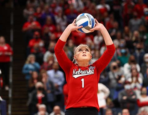 After Leading Husker Volleyball For Four Seasons Hames Ready For New Role