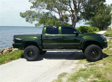 Forest Green Toyota Tacoma