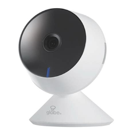 Globe Electric 50147 Wi Fi Smart Security Indoor Camera White