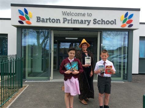 Isle Of Wight Story Festival Book Donation Barton Primary School