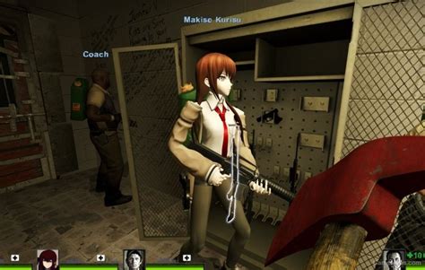 Makise Kurisu Left 4 Dead 2 Gamemaps
