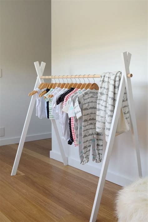 Racks And Stands For Clothes Diy Clothes Rack Teepee Kids Diy Kids